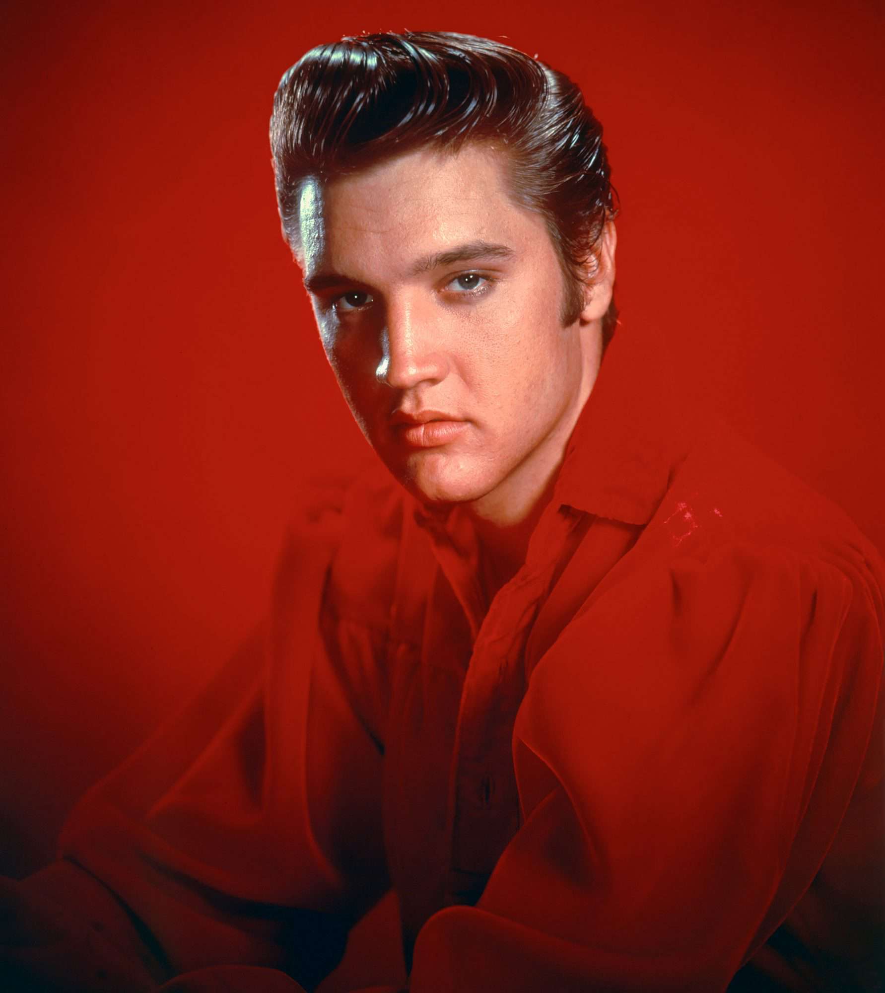 American singer Elvis Presley