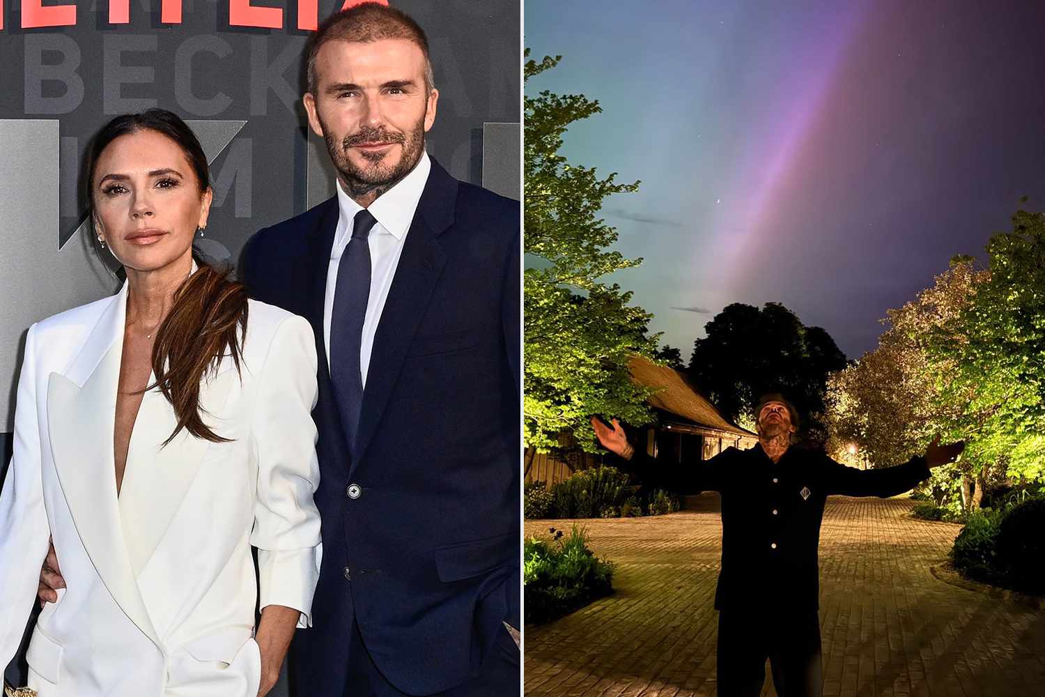 Victoria and David Beckham