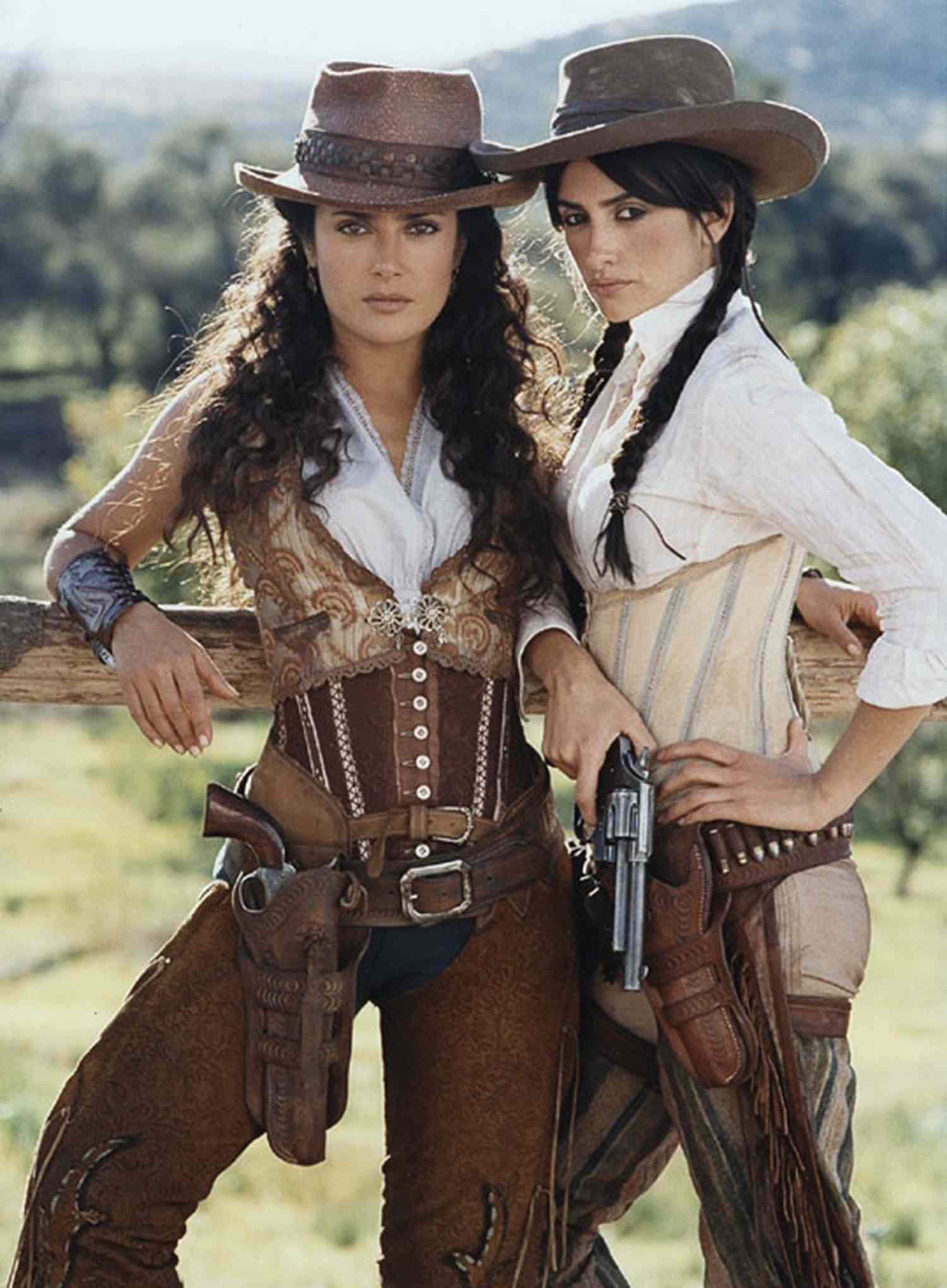 Penelope Cruz and Salma Hayek BANDIDAS (2006)