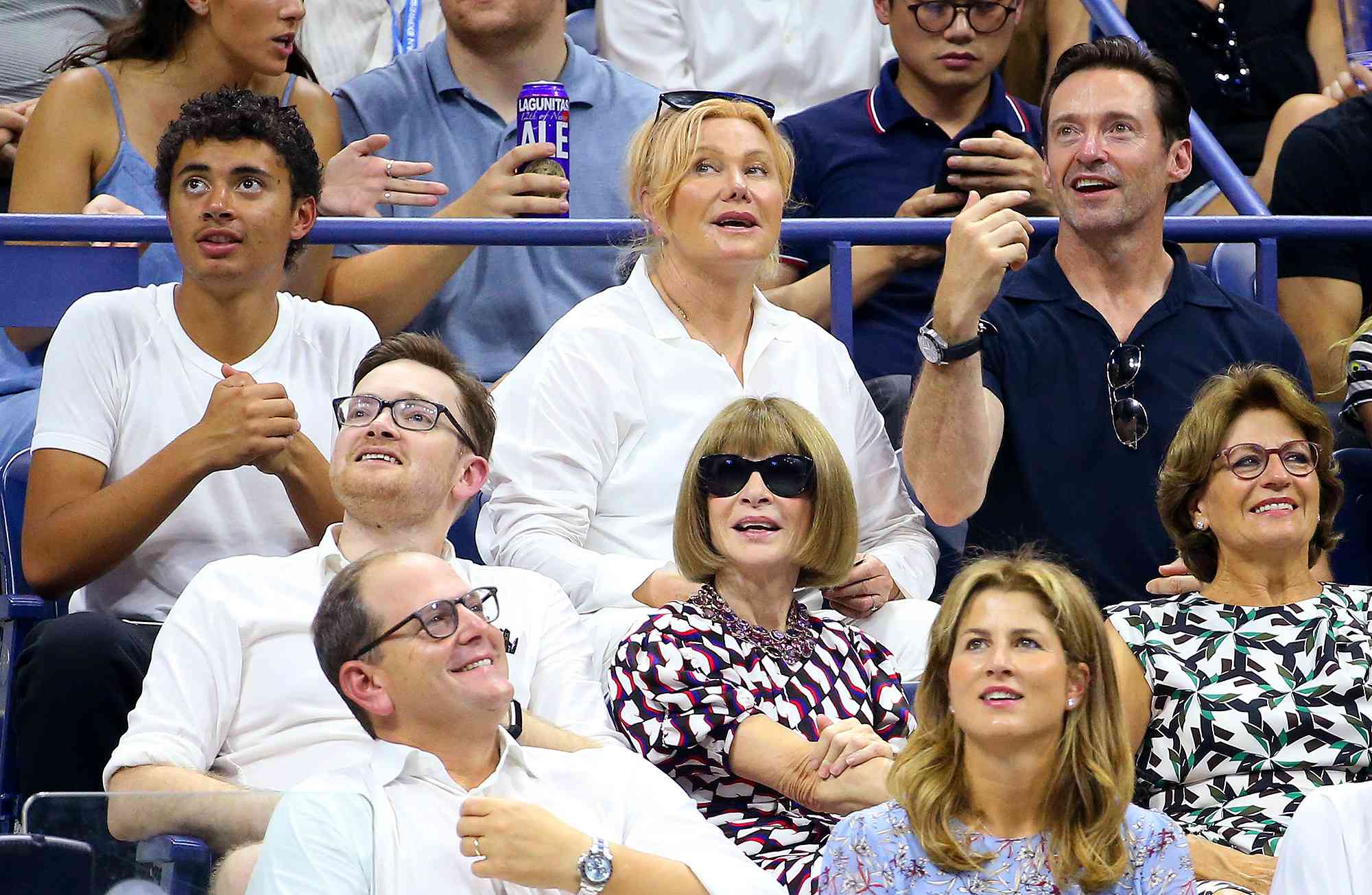 Celebrities Attend The 2018 US Open Tennis Championships - Day 2