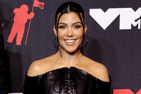 Kourtney Kardashian attend the 2021 MTV Video Music Awards 