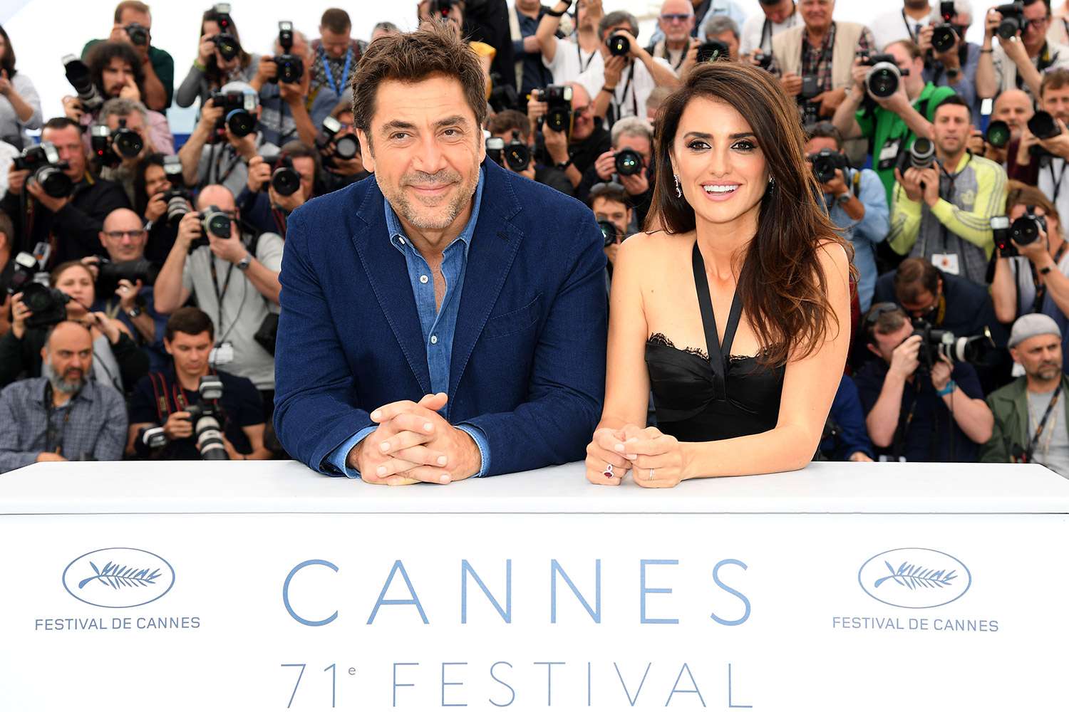 Javier Bardem and actress Penelope Cruz