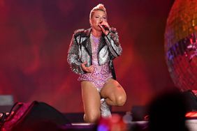 Pink performs onstage at the Summer Carnival 2023 tour at SoFi Stadium on October 5, 2023 in Los Angeles, California