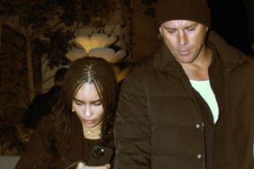 Zoe Kravitz and Channing Tatum are spotted together holding hands at Sunset Towers.