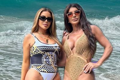 Teresa Giudice photoshop birthday fail with larsa pippen instagram 07 07 24