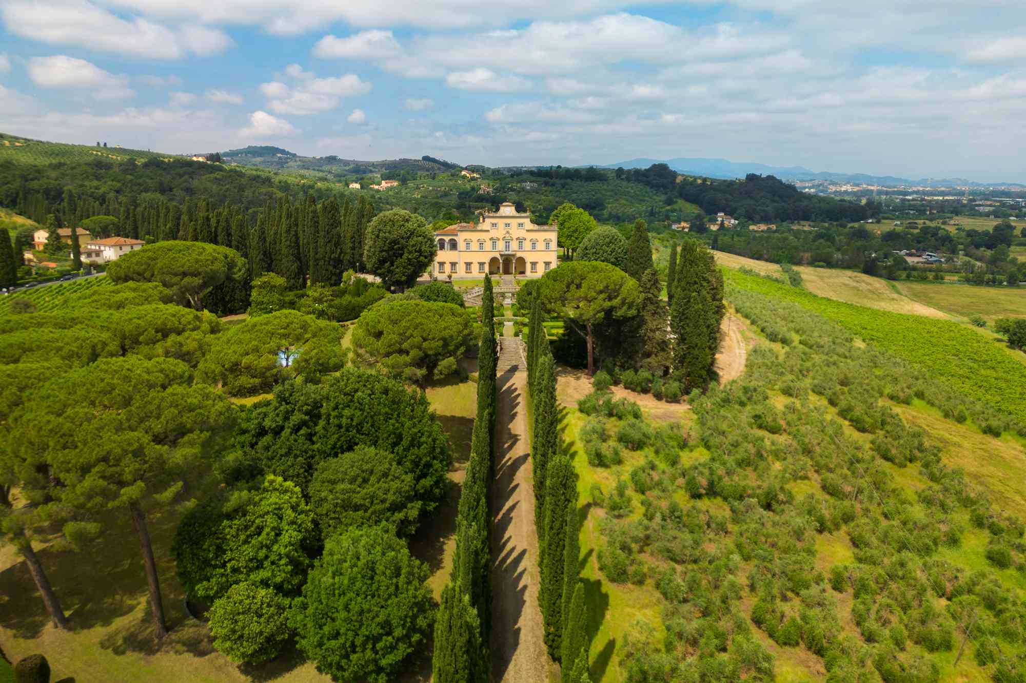 Mona Lisa and Francesco del Giocondoâs family home in Florence, Villa Antinori