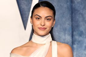 Camila Mendes attends the 2023 Vanity Fair Oscar Party Hosted By Radhika Jones at Wallis Annenberg Center for the Performing Arts on March 12, 2023