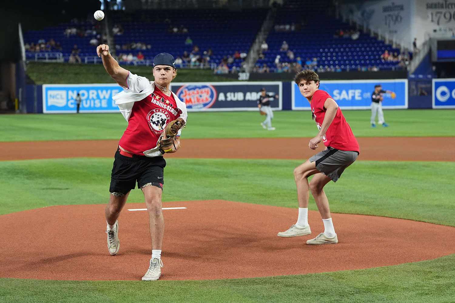 The Gilbert family honors late father by visiting all 30 baseball parks in the US Photos courtesy the Gilbert Family release obtained