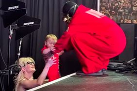 Kelly Osbourne's Son Sidney Watches Dad Sid Wilson Perform 