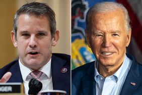 Rep Adam Kinzinger, U.S. President Joe Biden