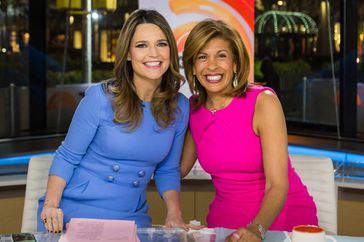 TODAY -- Pictured: Savannah Guthrie and Hoda Kotb on Tuesday, January 2, 2018