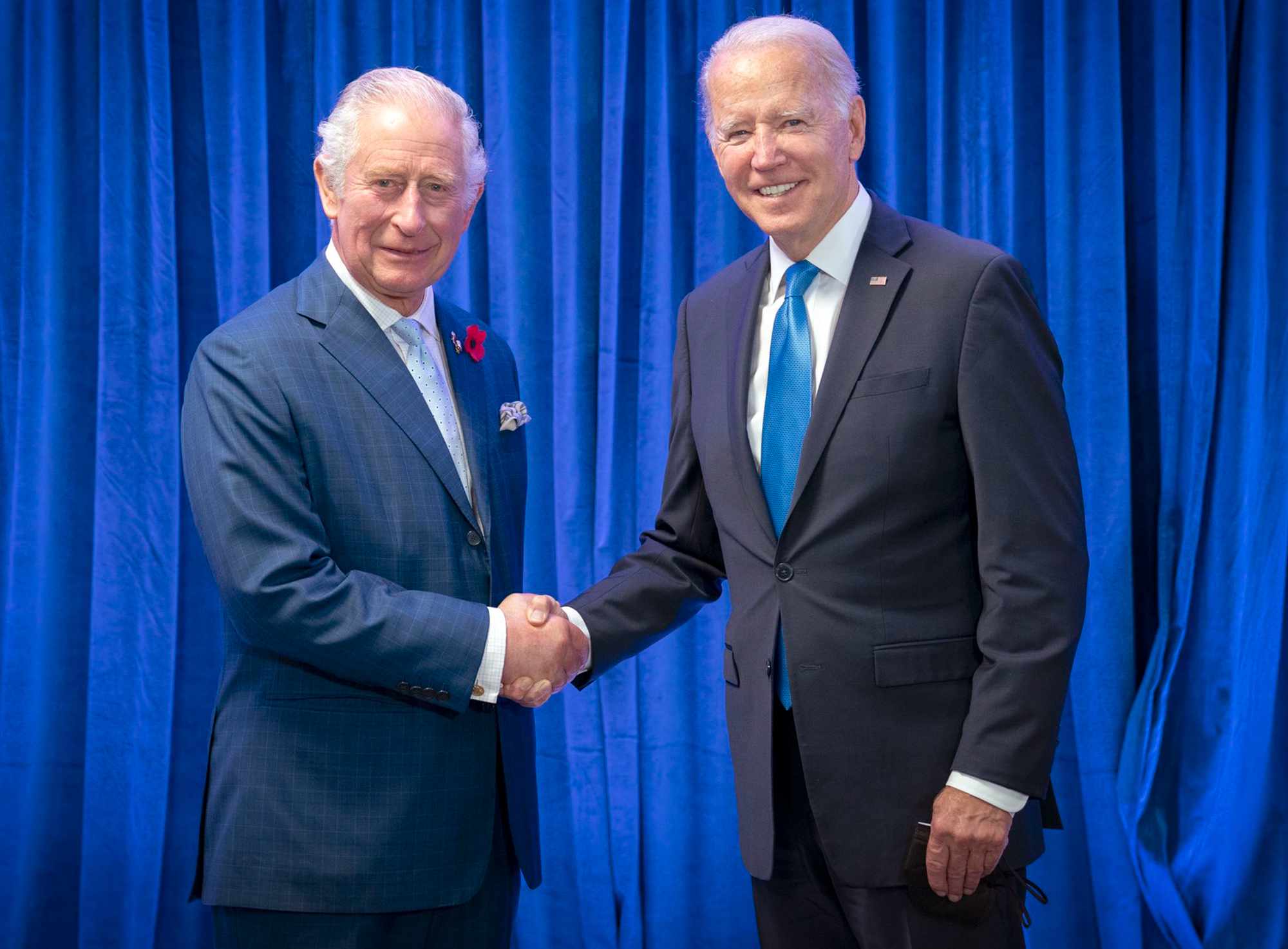 Prince Charles and Joe Biden