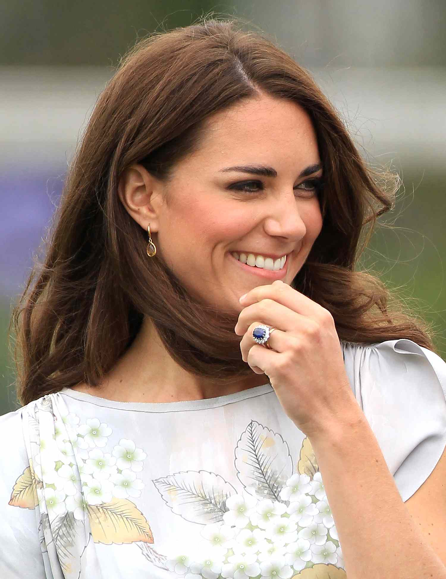 Catherine, Duchess of Cambridge arrives at Santa Barbara Racquet and Polo Club