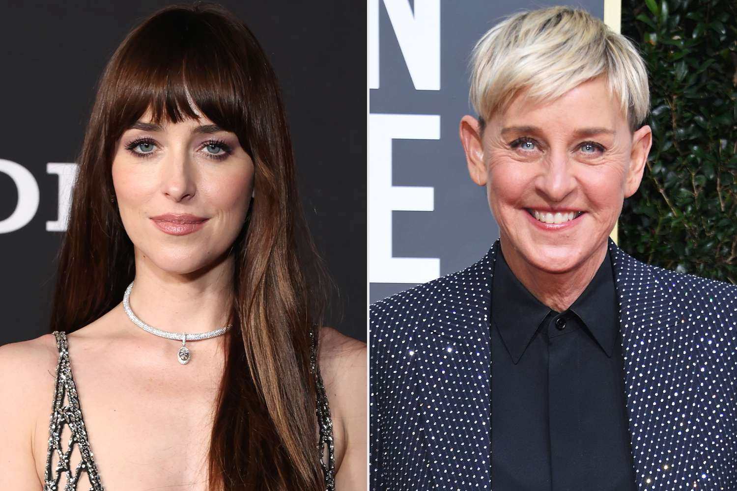 Dakota Johnson; Ellen Degeneres