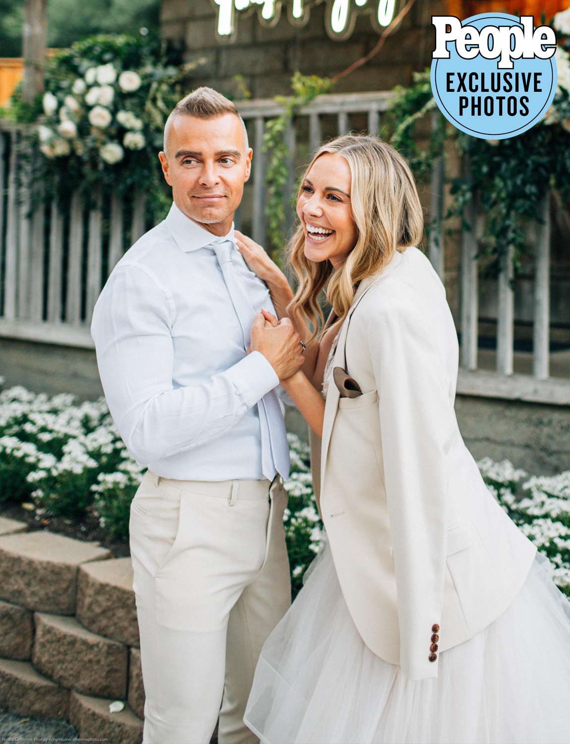 Joey Lawrence wedding