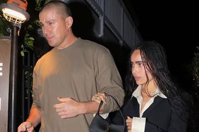 Couple Channing Tatum and ZoÃÂ« Kravitz, recently engaged, were spotted heading home after enjoying date night at Giorgio Baldi restaurant in Los Angeles.