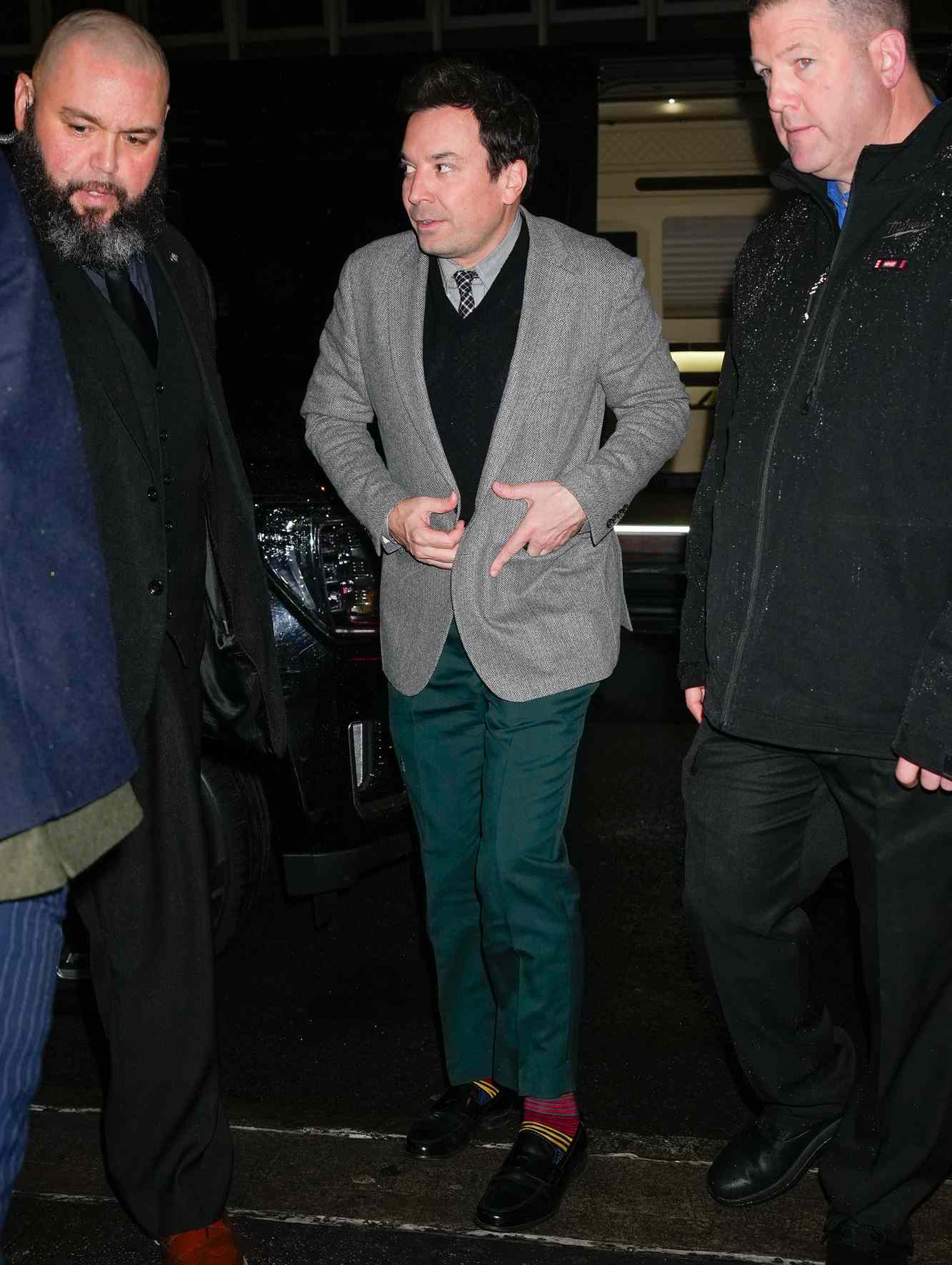  Jimmy Fallon arrives at the SNL 