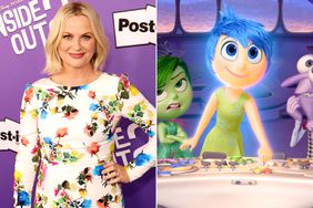 Amy Poehler and her 'Inside Out 2' character Joy