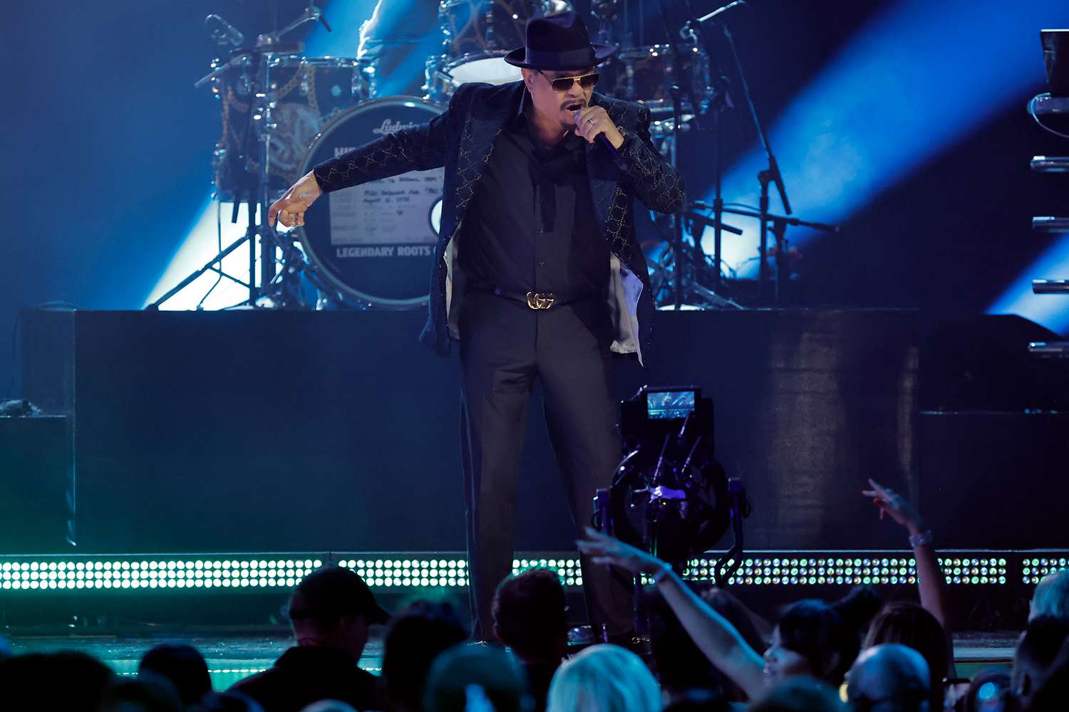 Ice-T performs onstage during the 65th GRAMMY Awards at Crypto.com Arena on February 05, 2023 in Los Angeles, California.