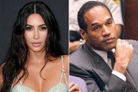 Kim Kardashian and OJ simpson