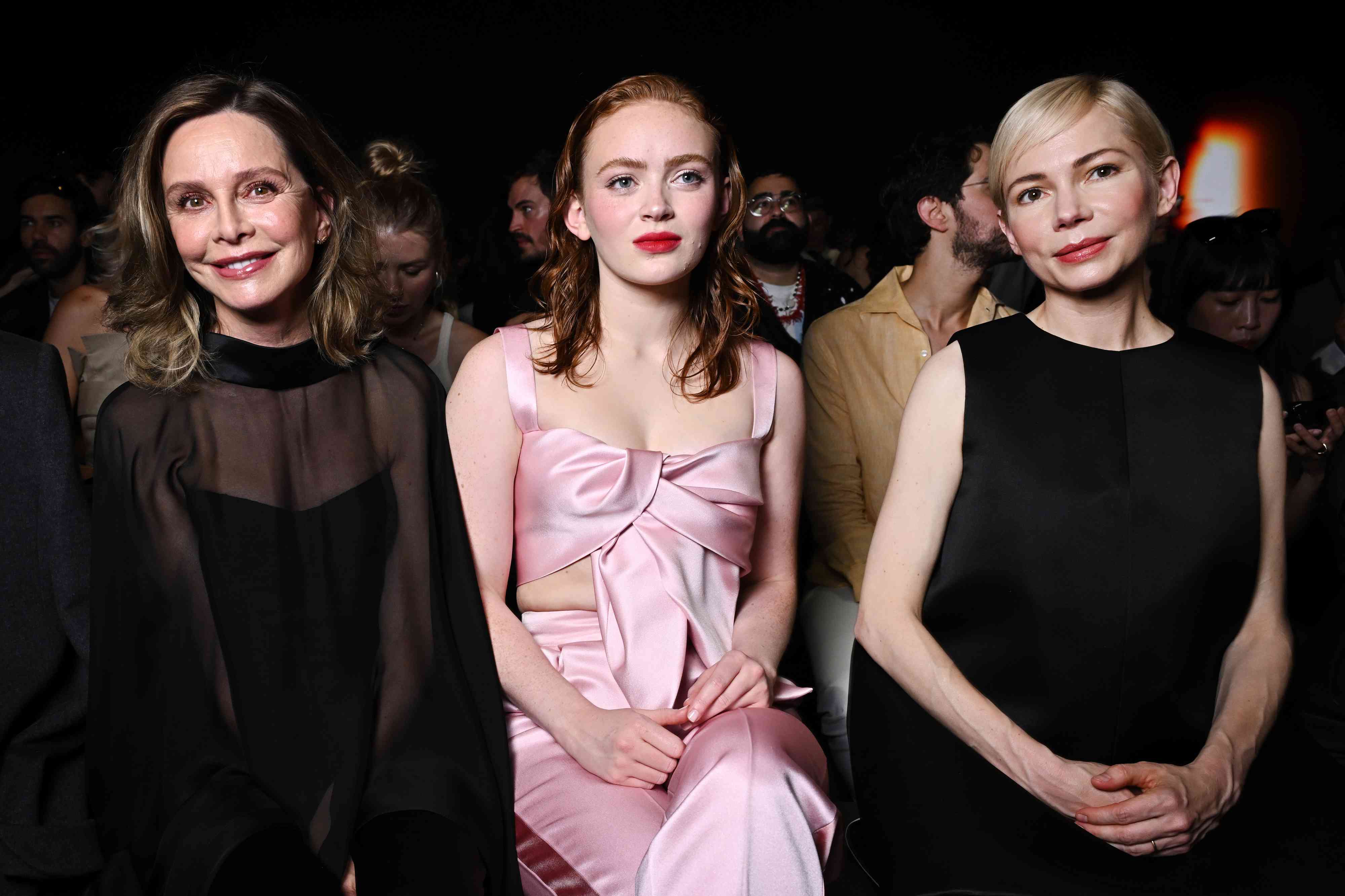  Calista Flockhart, Sadie Sink and Michelle Williams paris fashion week pfw 0627 24