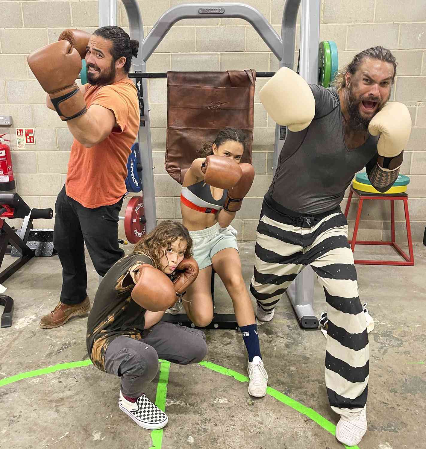 Jason Momoa and kids