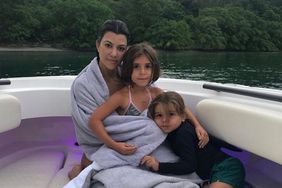 Kourtney Kardashian family