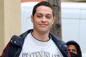 Pete Davidson is seen on the set of "Bupkis" in Brooklyn on October 03, 2022