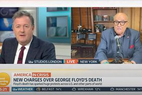 Piers Morgan and Rudy Giuliani