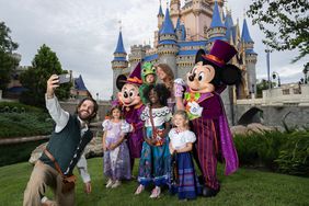Thomas Rhett had a spooktacular time with his family at Mickey's Not-So-Scary Halloween Party at Walt Disney World Resort in Lake Buena Vista, Fla