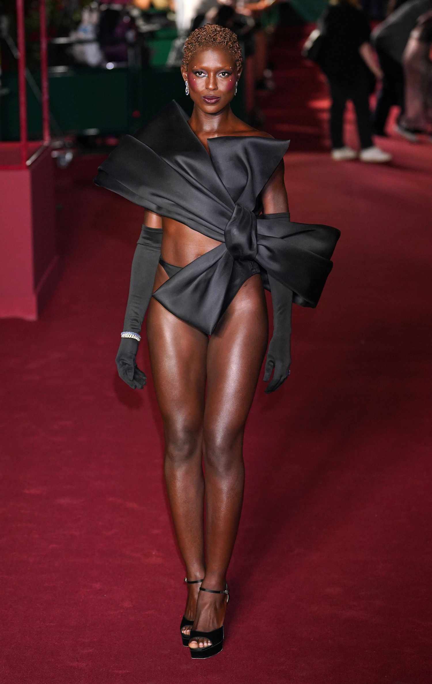 Jodie Turner-Smith attending the Vogue World: London show at Theatre Royal Drury Lane, London. Picture date: Thursday September 14, 2023.