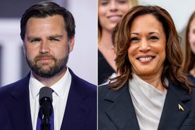 JD Vance and Kamala Harris