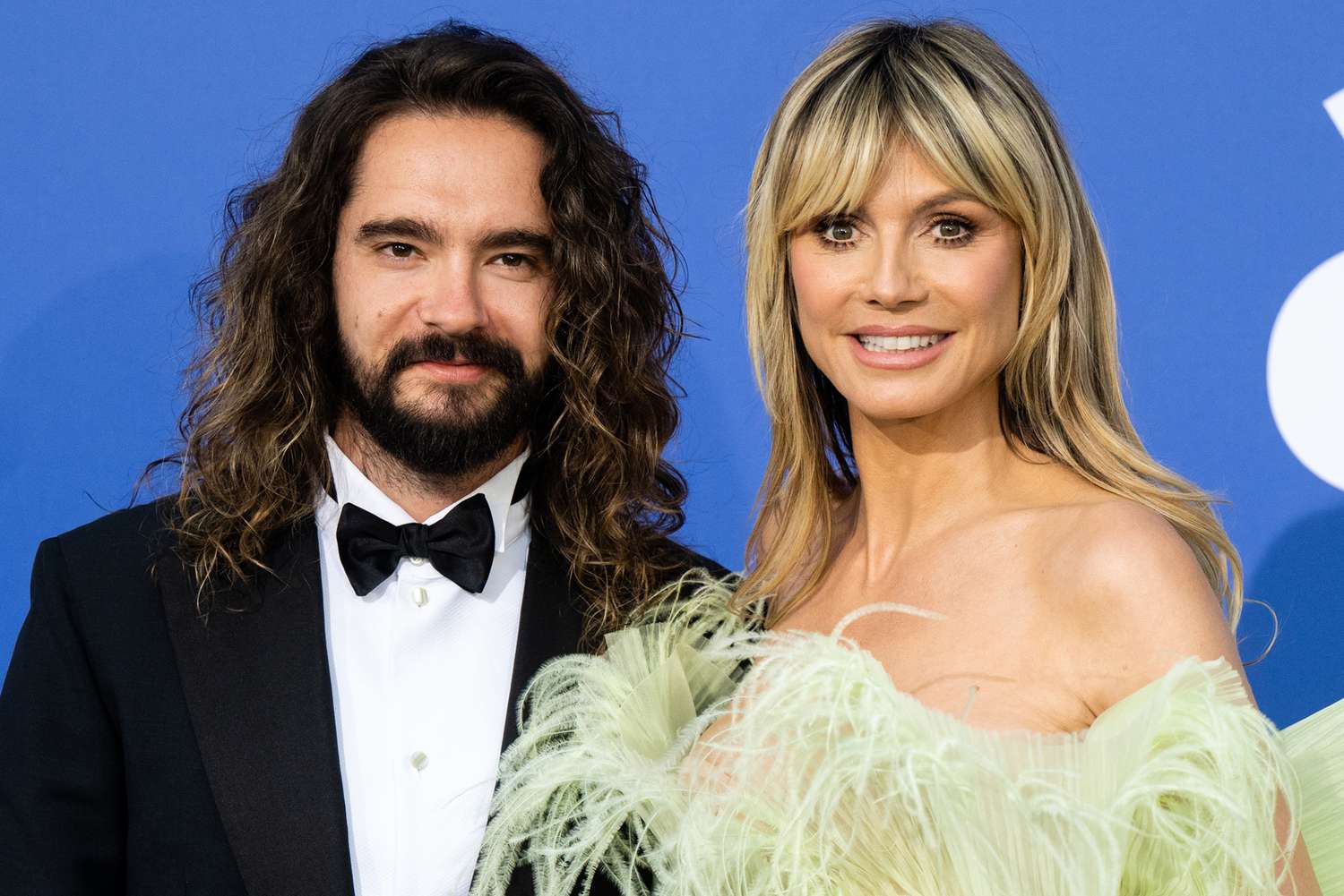 om Kaulitz and Heidi Klum attend the amfAR Cannes Gala 2023