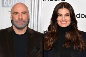 John Travolta and Idina Menzel