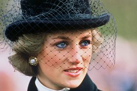 Diana, Princess of Wales attends a service commemorating the 70th anniversary of the armistice, at the Arc de Triomph on November 11, 1988 in Paris, France. 