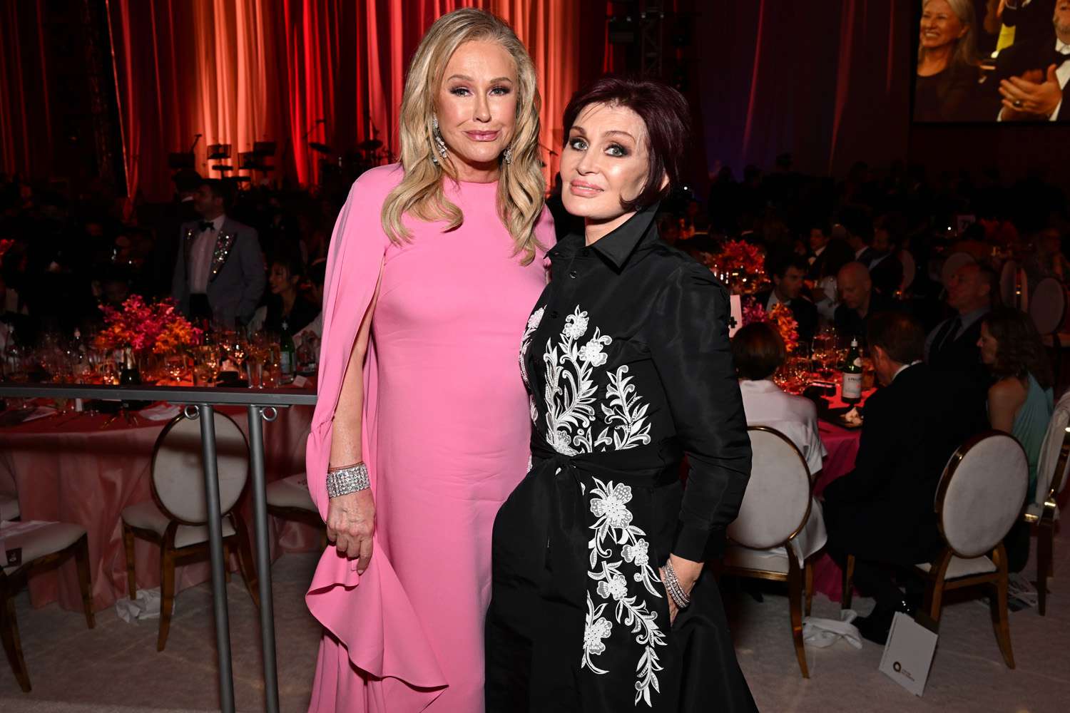 Kathy Hilton and Sharon Osbourne