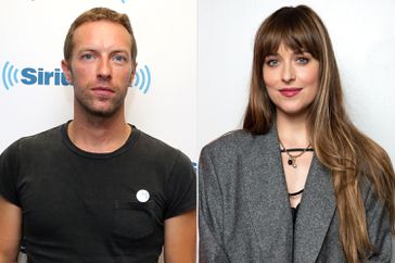 Chris Martin; Dakota Johnson