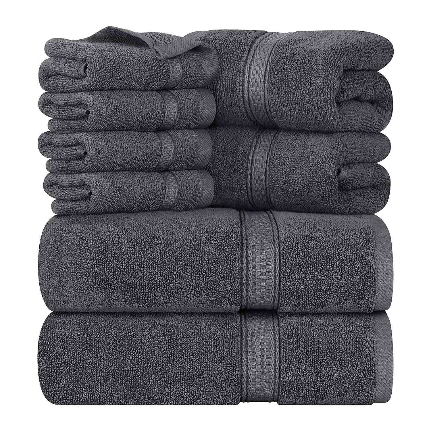 Utopia Towels 8-Piece Premium Towel Set