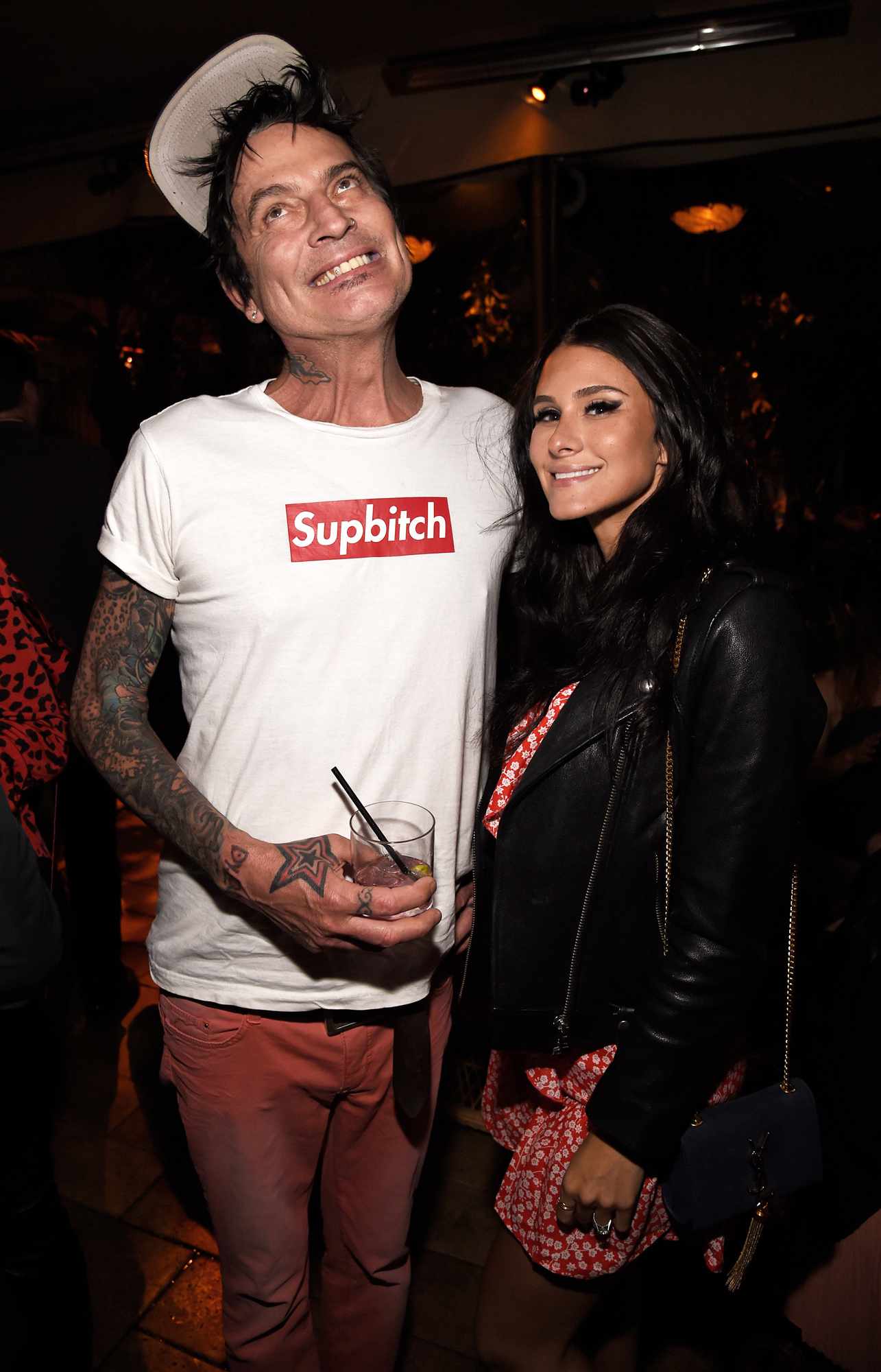 Tommy Lee and Brittany Furlan attend the "American Woman" premiere party at Chateau Marmont on May 31, 2018 in Los Angeles, California