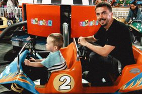 Frankie Muniz's 2-year-old son Mauz Mosley Muniz takes him for a ride in his 'Uber'