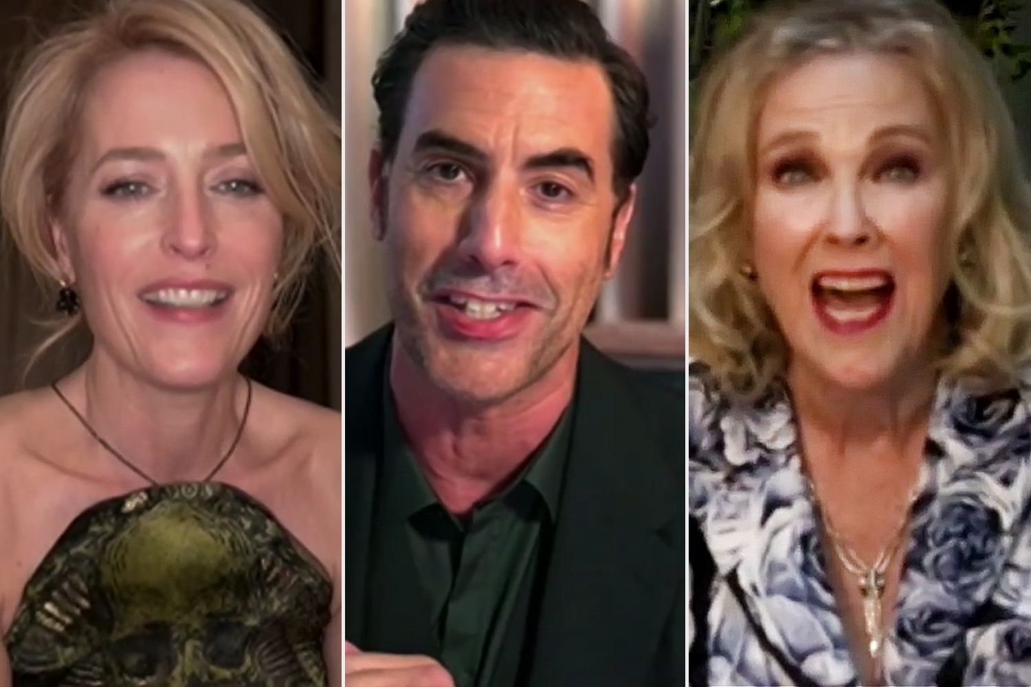 Gillian Anderson Sasha Baron Cohen Catherine Ohara