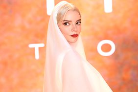 Anya Taylor-Joy attends the World Premiere of "Dune: Part Two" in Leicester Square on February 15, 2024 in London, England. 