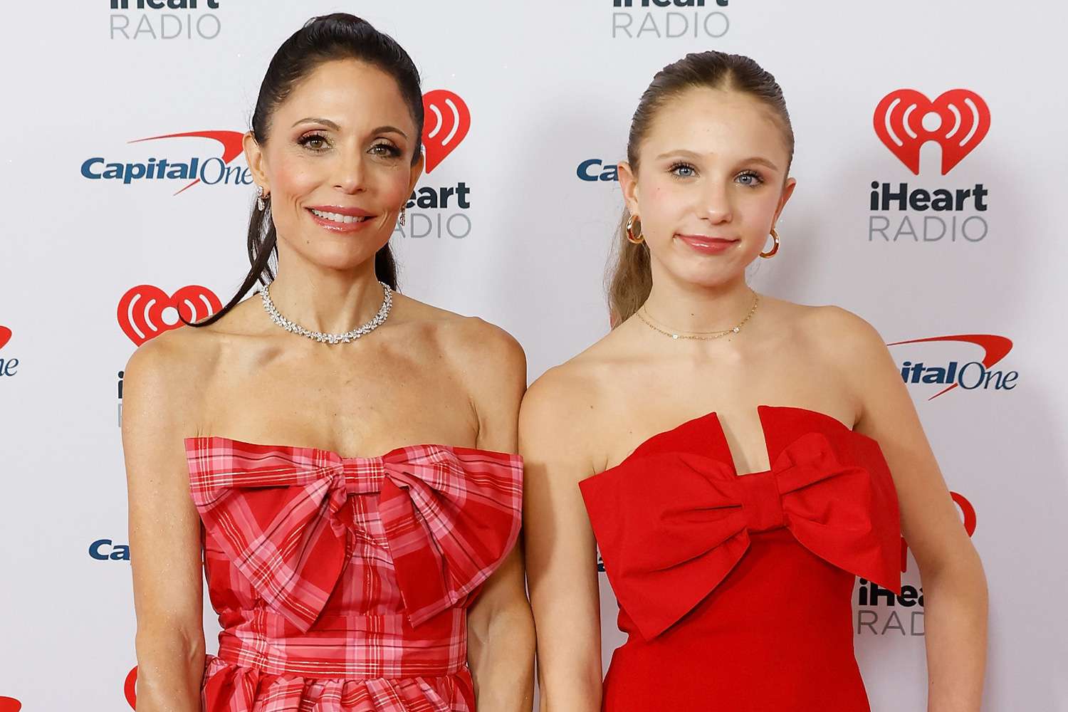 Bethenny Frankel and her daughter Bryn in New York City in December 2023