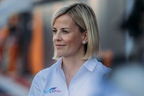 Susie Wolff in Austin, Texas for F1 Academy Series