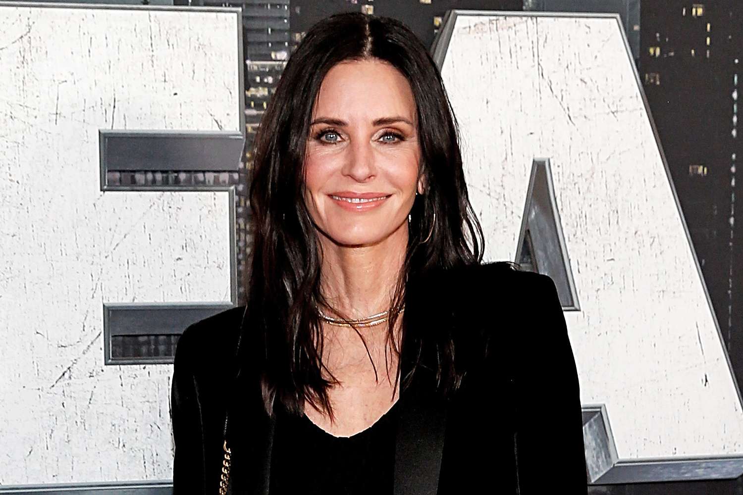 Courteney Cox attends the world premiere of Paramount's "Scream VI" at AMC Lincoln Square Theater on March 06, 2023 in New York City.