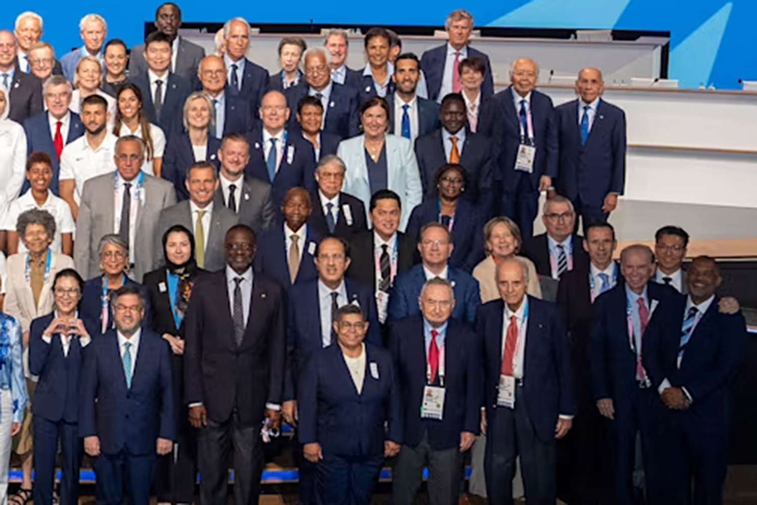 International Olympic Committee group picture