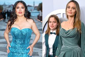 Salma Hayek, Vivienne Jolie-Pitt, Angelina Jolie