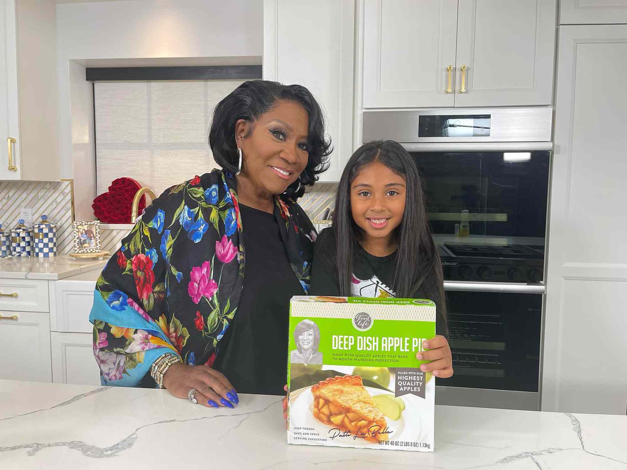 Patti Labelle and her granddaughter Gia. 