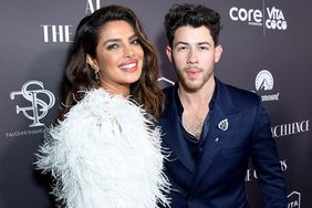 Priyanka Chopra Jonas and Nick Jonas attend the 2nd Annual South Asian Excellence Pre-Oscars Celebration