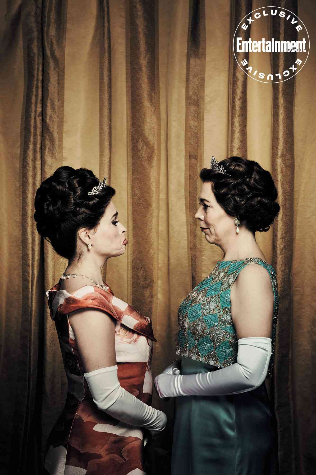 The Crown Helena Bonham Carter Olivia Colman